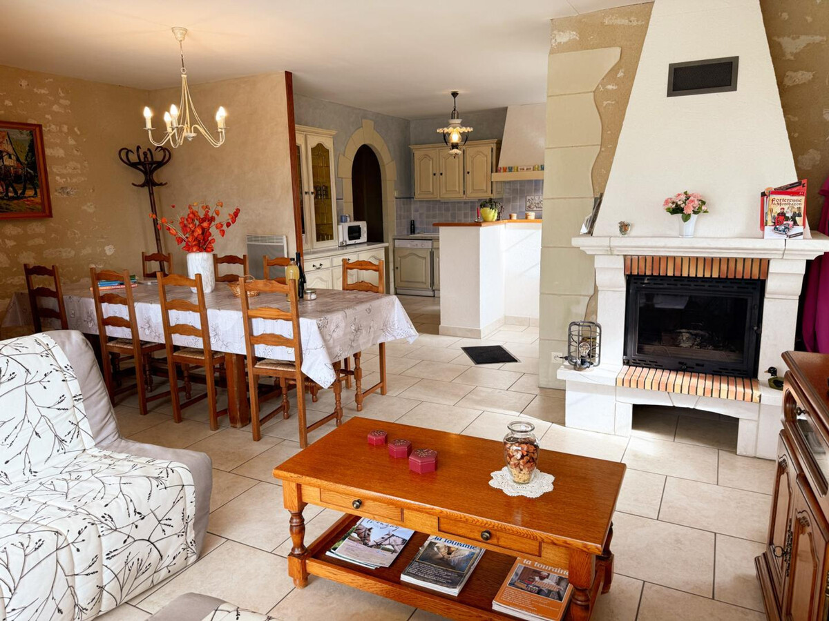 Gîte 7 pers. avec jardin 1000 m² à Pouzay - Photo 3