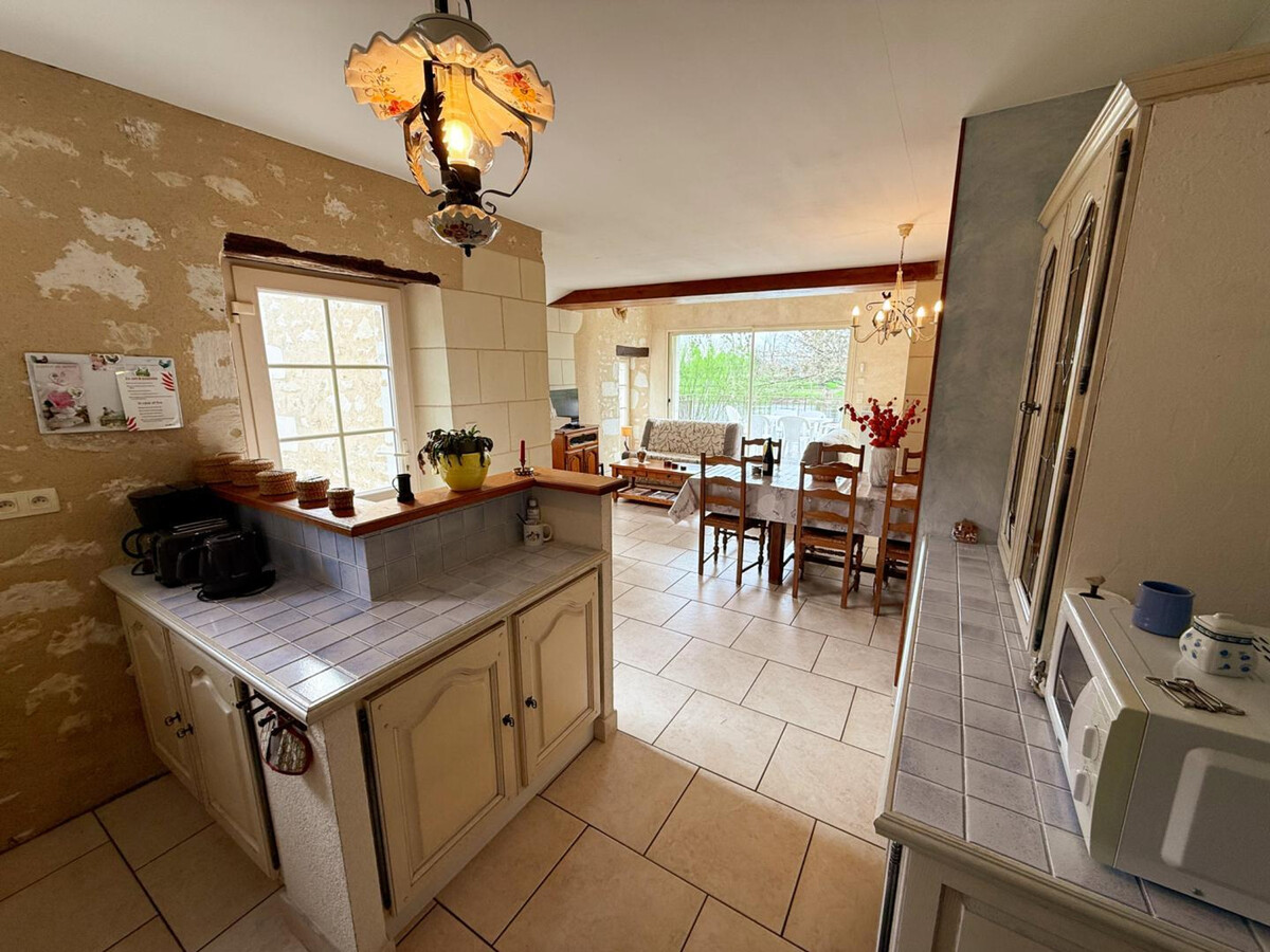 Gîte 7 pers. avec jardin 1000 m² à Pouzay - Photo 7