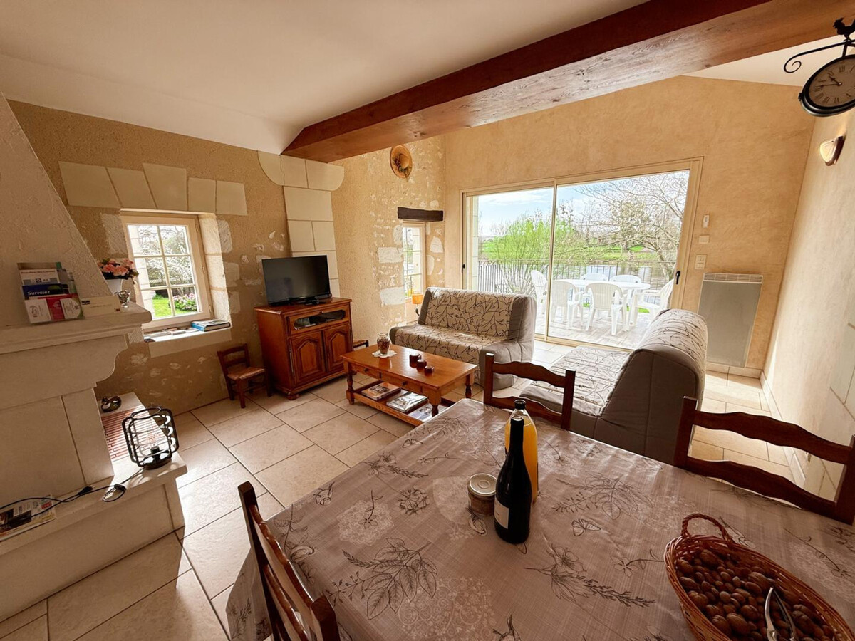 Gîte 7 pers. avec jardin 1000 m² à Pouzay - Photo 9