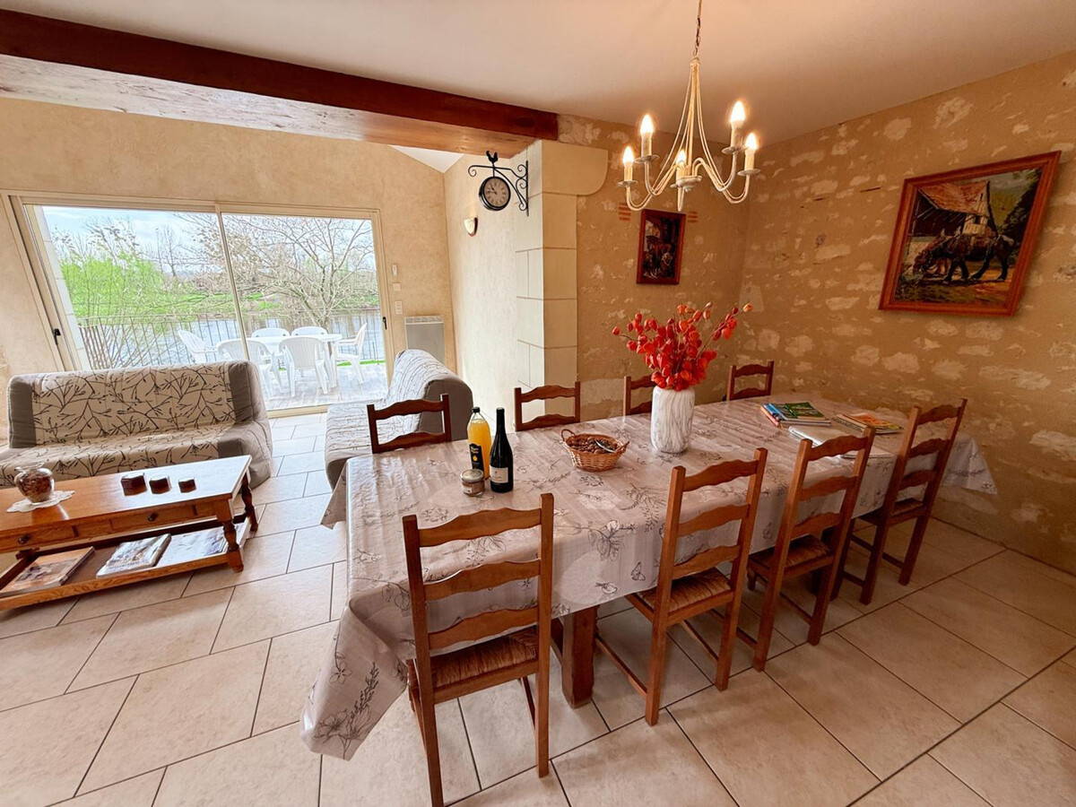 Gîte 7 pers. avec jardin 1000 m² à Pouzay - Photo 10