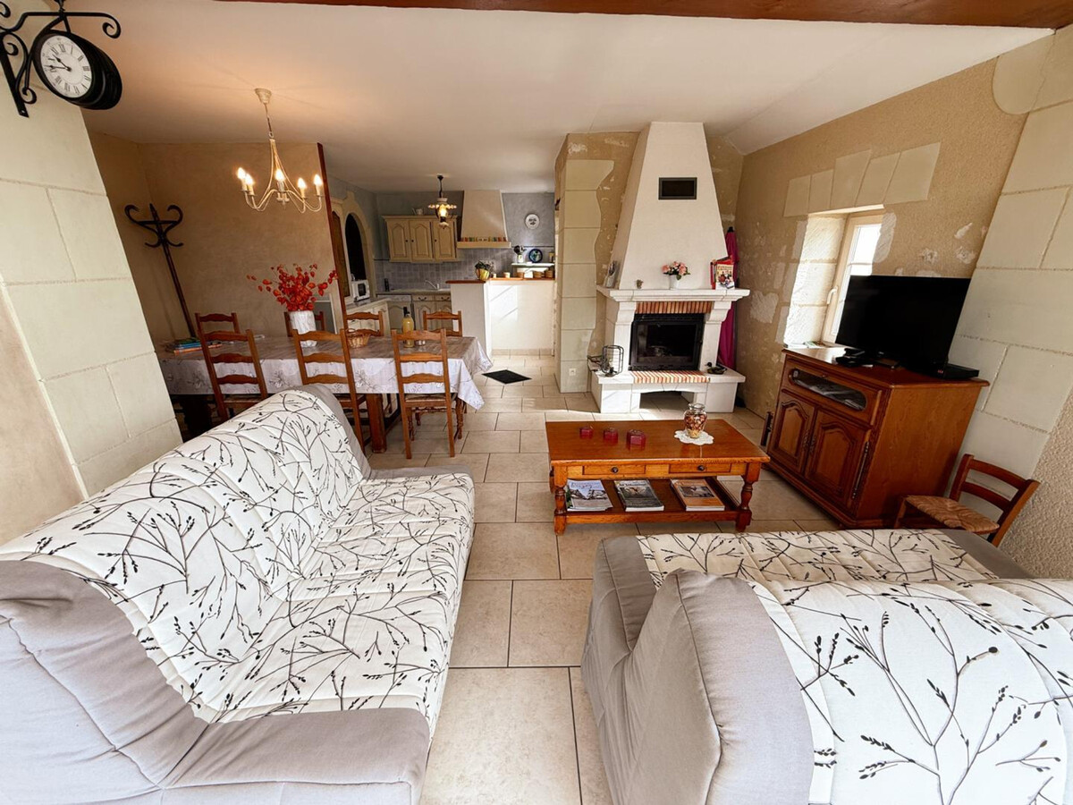 Gîte 7 pers. avec jardin 1000 m² à Pouzay - Photo 11