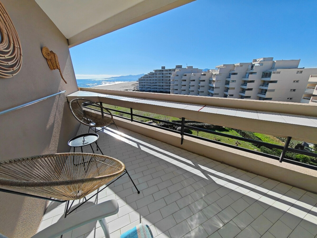 T2 cabine 44m² vue mer - 5ème étage Canet-en-Roussillon - Photo 2