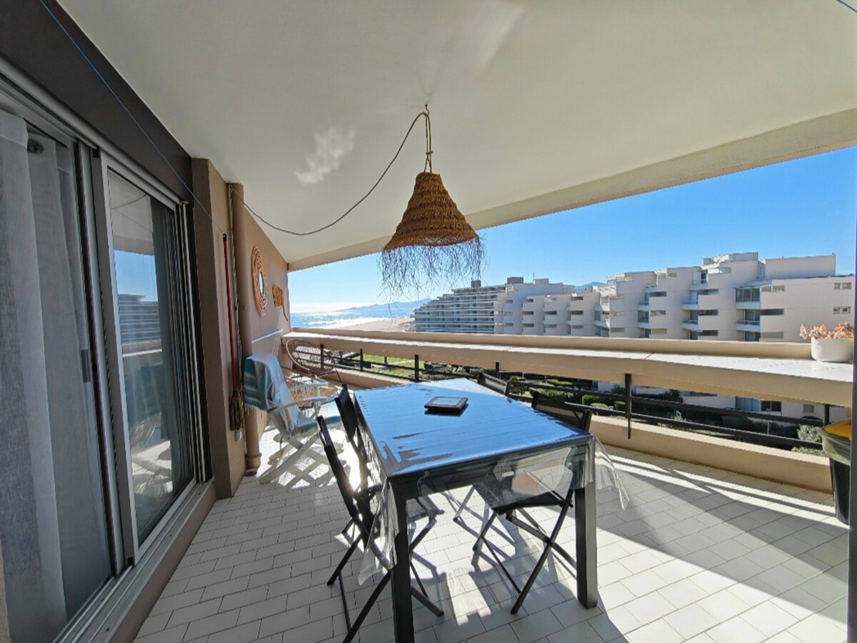 T2 cabine 44m² vue mer - 5ème étage Canet-en-Roussillon - Photo 10