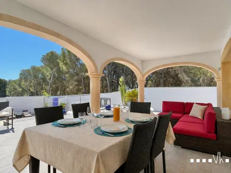 Villa avec piscine privée et clim - 8 pers., Villa 8 personnes à Moravit - Photo 21