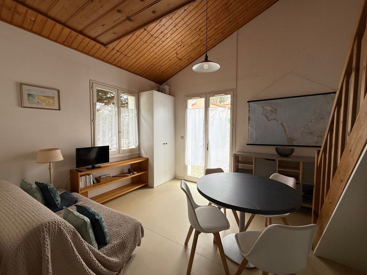 Maisonnette 30m² animaux admis, 400m plage à Barbâtre - Photo 4