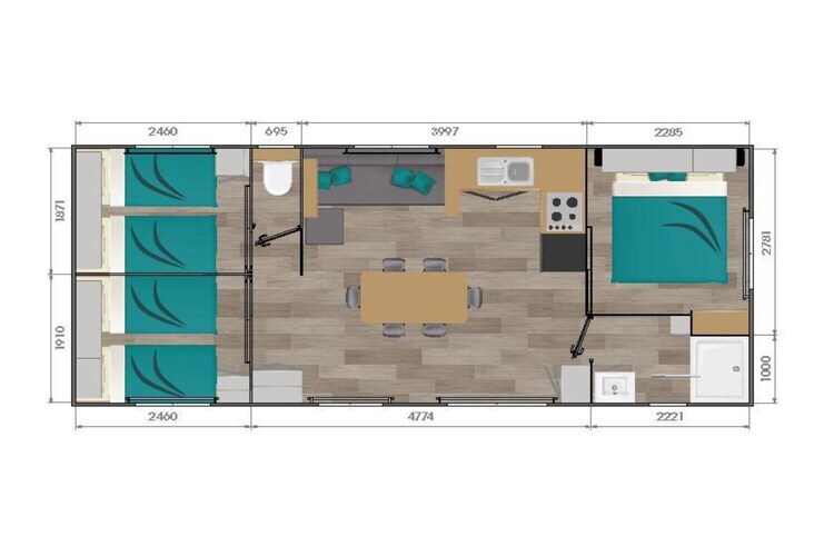 L'Écureuil - Chalet 6 pers. à Balen avec piscine - Photo 10