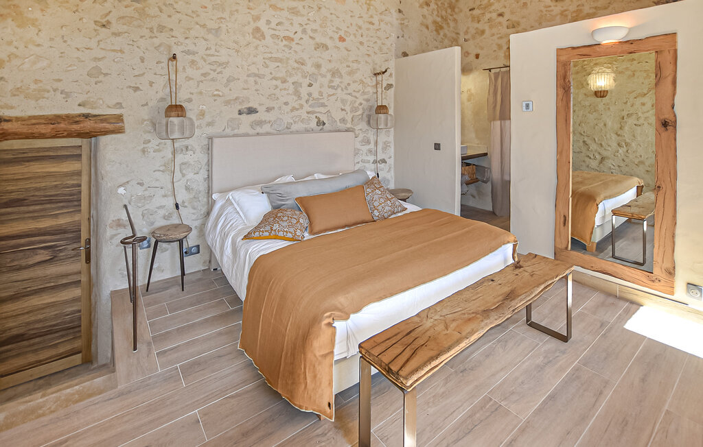 Maison en pierre avec piscine à Rustrel - Photo 12