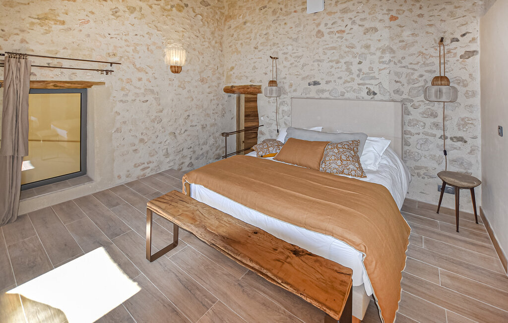 Maison en pierre avec piscine à Rustrel - Photo 13