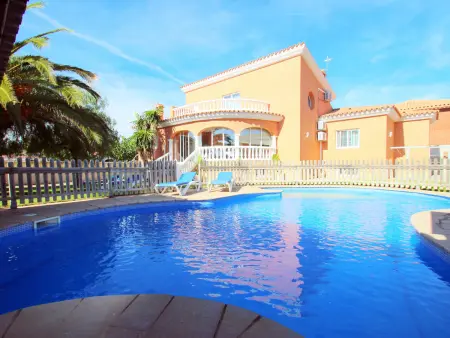 Location villa à Miami Platja, Villa avec piscine et clim - 12 pers.