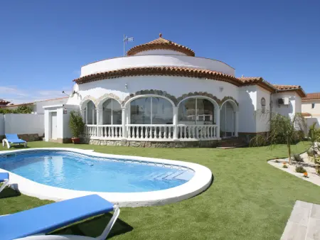 Location villa à Miami Platja, Villa avec piscine, vue pano - 8 pers.