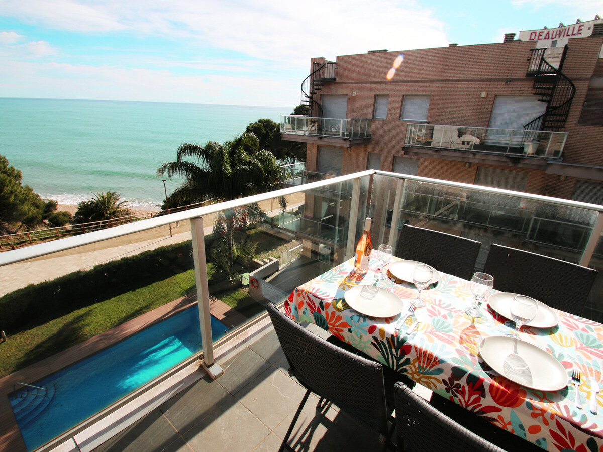 Appartement première ligne mer Miami Platja, 2 ch, parking - Photo 2