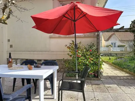 Maison La Rose des Pins à 200 m de la plage, jardin 500 m² : photo 26