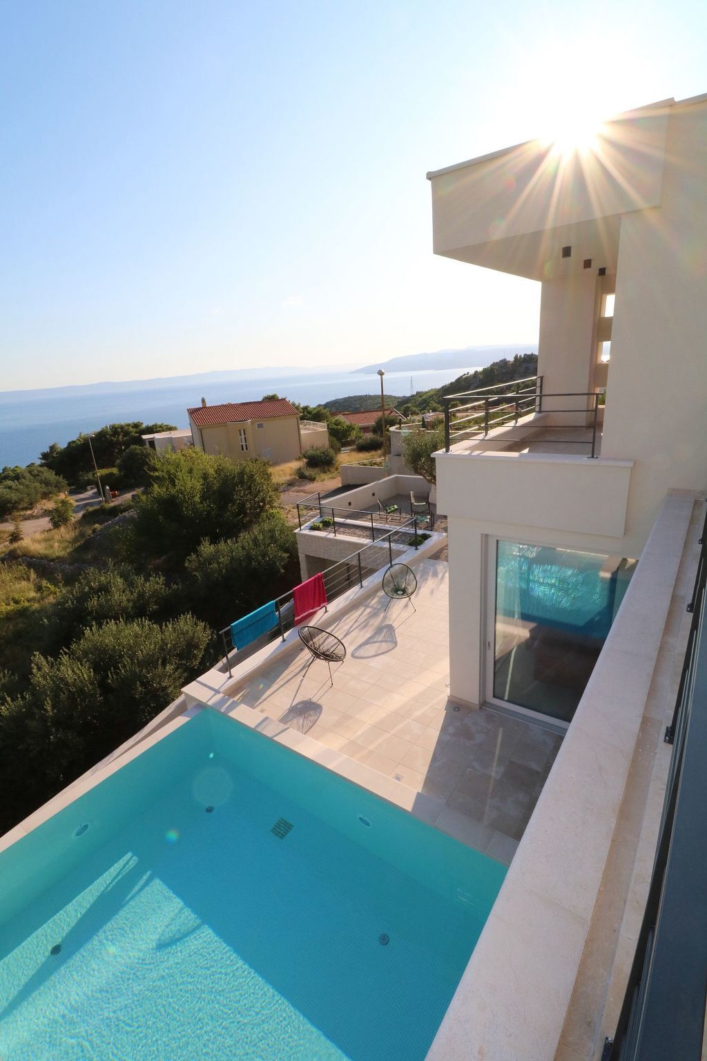 Villa moderne Veliko Brdo, piscine infinity et vue mer - Photo 46