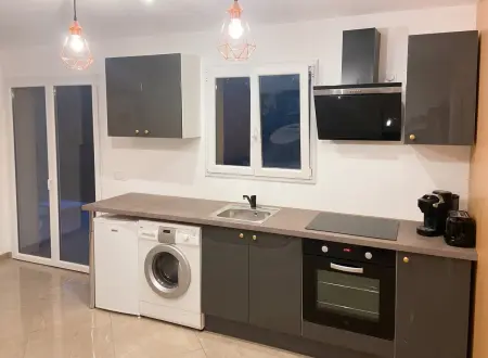Appartement 65 m² avec jardin clos et vue montagne à Drap : photo 3