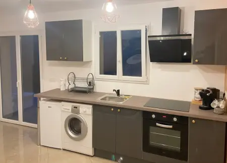 Appartement 65 m² avec jardin clos et vue montagne à Drap : photo 12