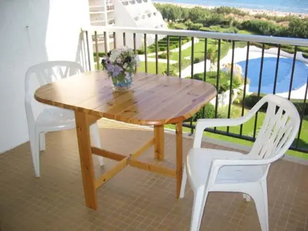Location appartement à La Grande Motte, Studio Cabine avec Piscine sur la Plage, Parking, 21m², 4 Pers, La Grande Motte