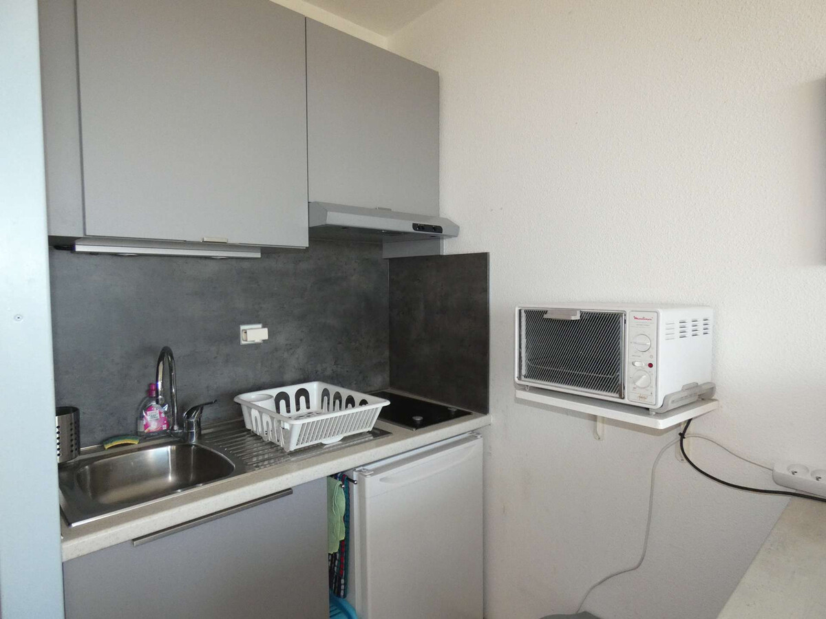 Studio cabine 4 pers. vue mer, piscine, parking à La Grande-Motte - Photo 3