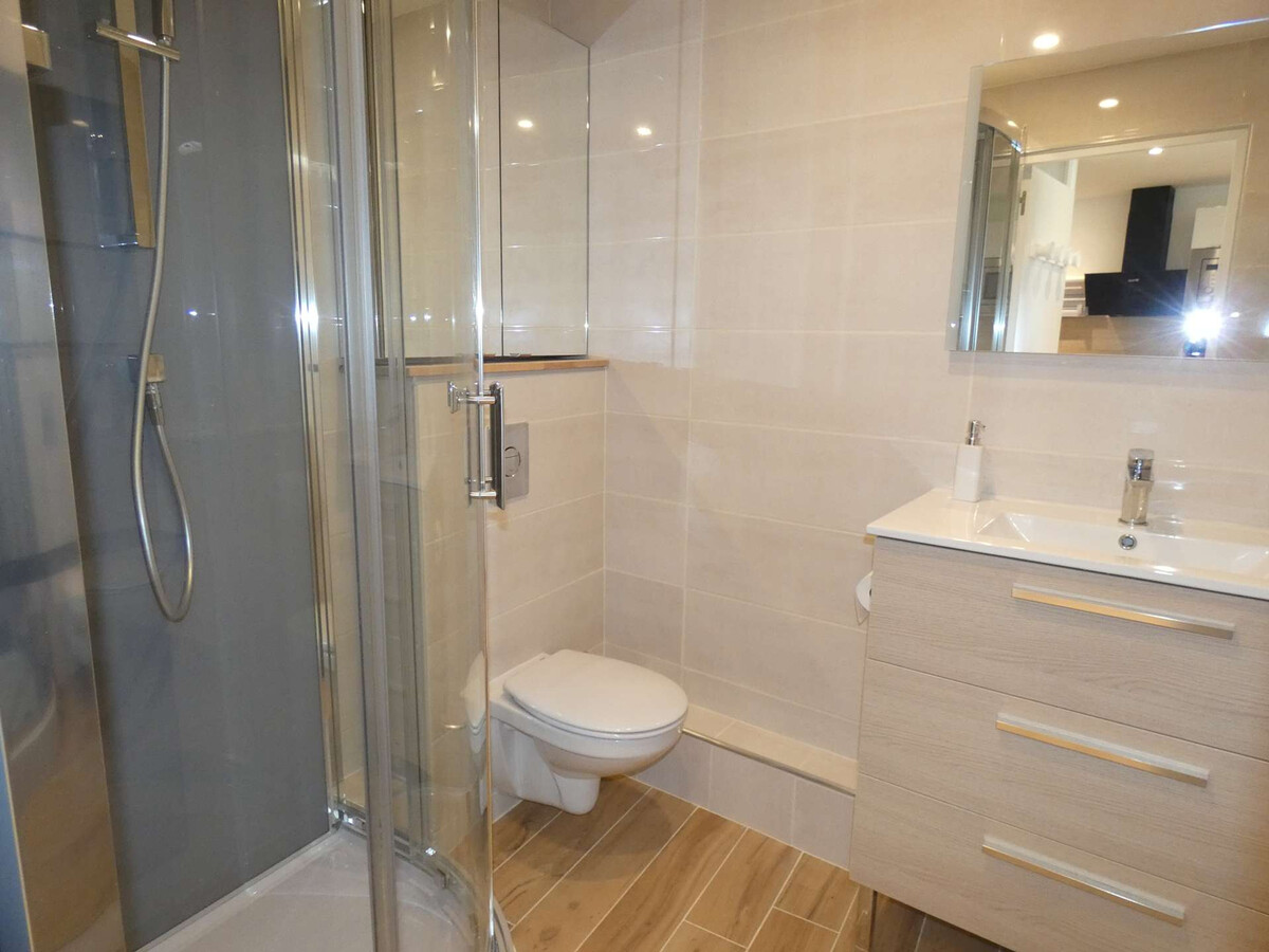 Studio cabine 4 pers. à 150m de la plage, parking privé - Photo 6