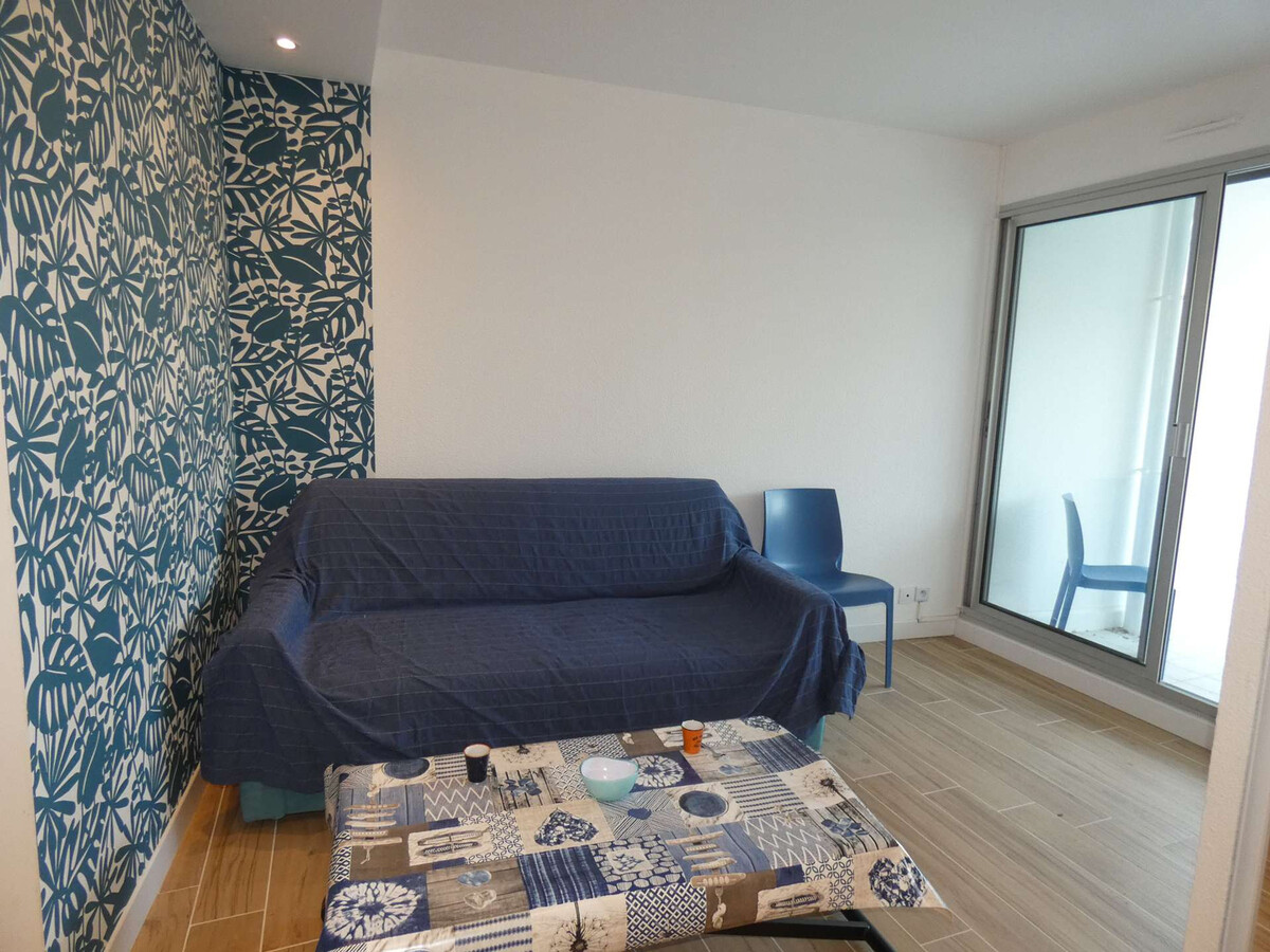 Studio cabine 4 pers. à 150m de la plage, parking privé - Photo 10