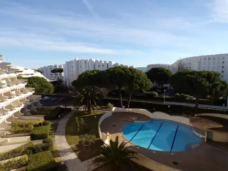 Location appartement à La Grande Motte, Studio cabine avec piscine, proche plage et commerces
