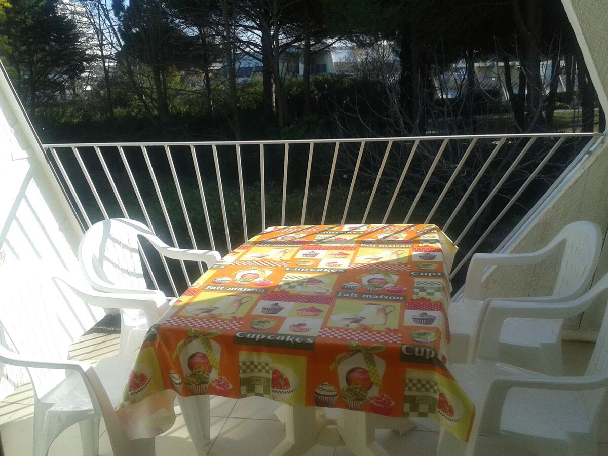 Studio 22m² avec loggia, 600m plage à La Grande-Motte - Photo 2