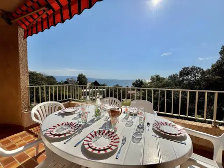 Location maison à Ajaccio, Maison mitoyenne vue mer - 6 pers.