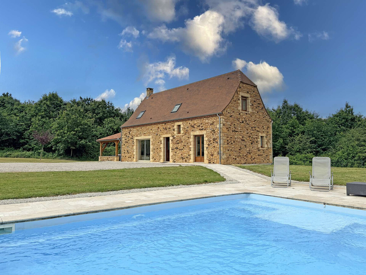Maison en pierre Périgord Noir, piscine & hectare - Photo 2