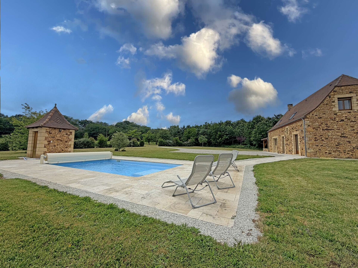 Maison en pierre Périgord Noir, piscine & hectare - Photo 3