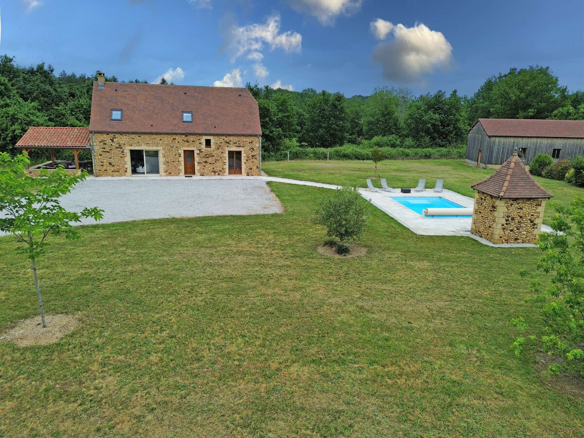 Maison en pierre Périgord Noir, piscine & hectare - Photo 21