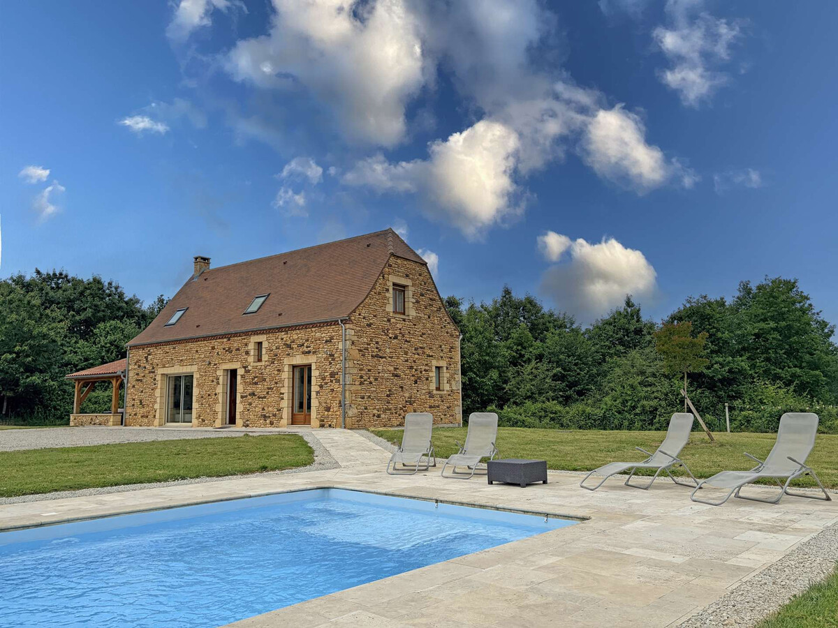 Maison en pierre Périgord Noir, piscine & hectare - Photo 22