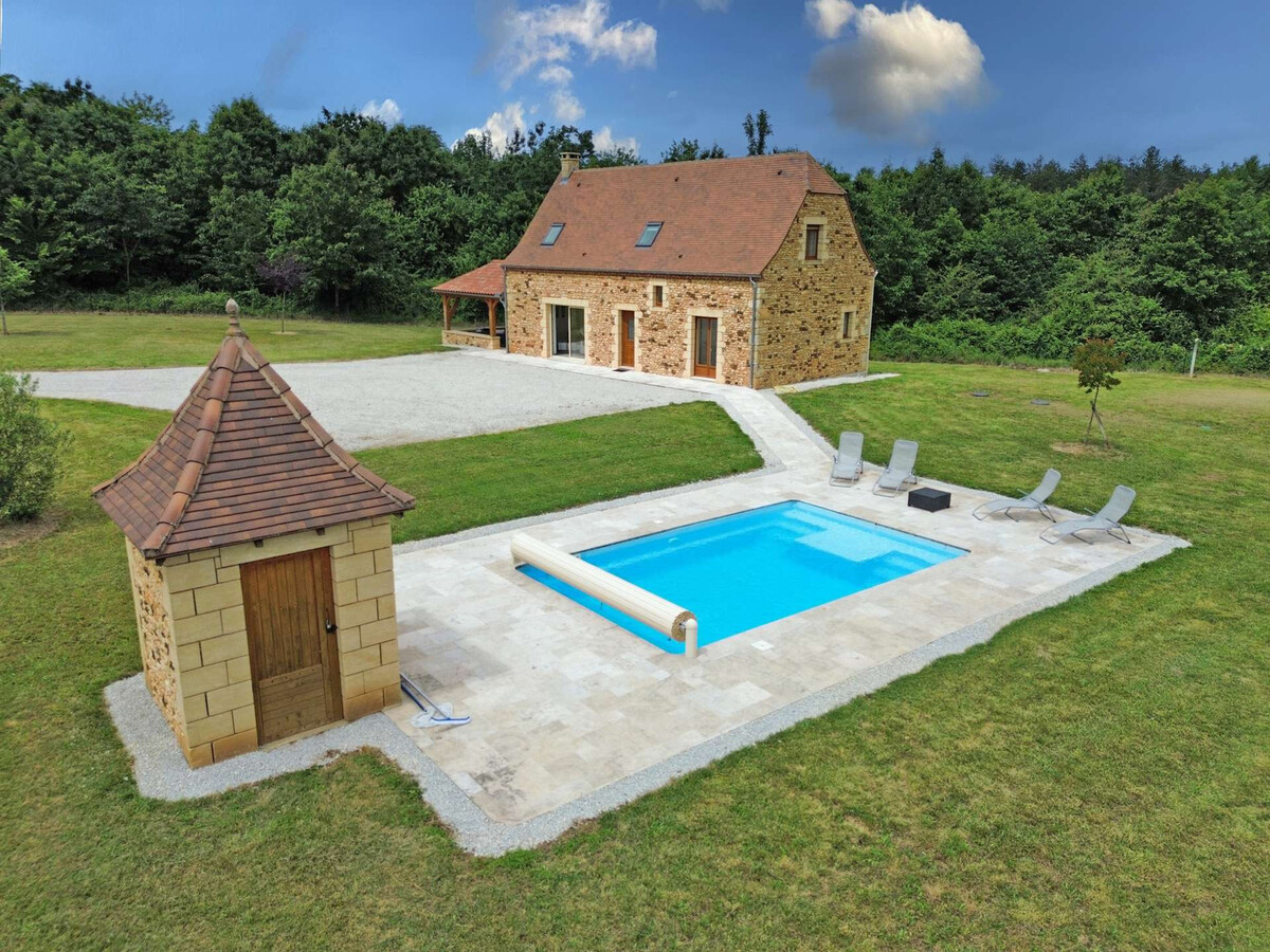 Maison en pierre Périgord Noir, piscine & hectare - Photo 23