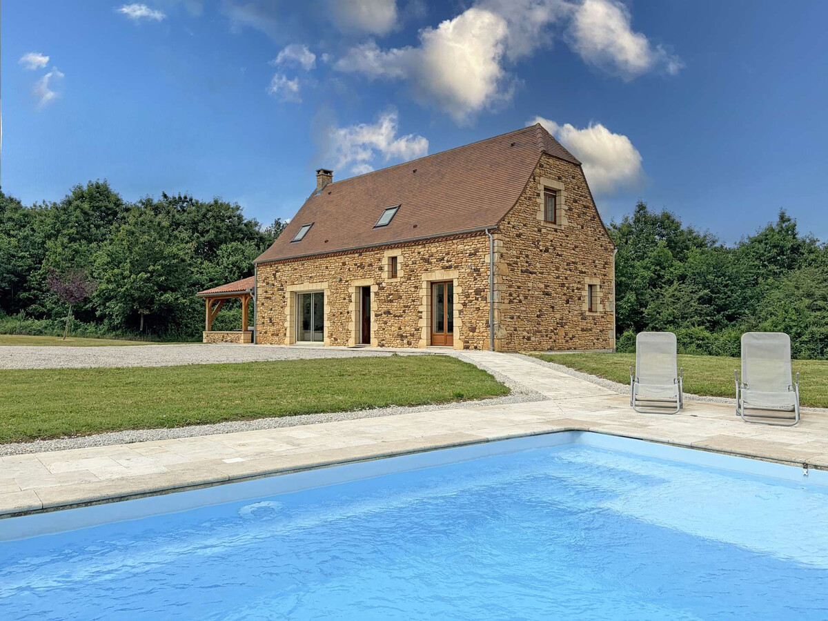 Maison en pierre Périgord Noir, piscine & hectare - Photo 24