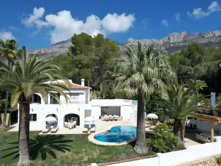 Location maison à Altea, Maison vue mer, piscine privée - 10 pers.