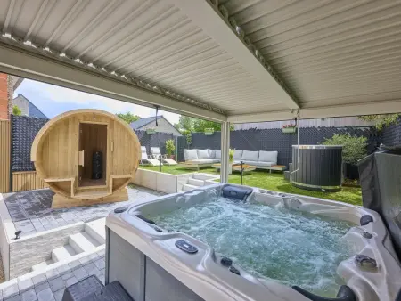 Maison de luxe à Riemst avec jacuzzi, sauna et jardin privé : photo 39