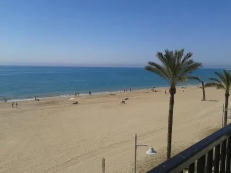 Location appartement à Sant Salvador, direkt am Meer von Sant Salvador-Coma-ruga del Vendrell (Costa Dorada)