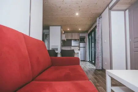 Cottage vue lac Malansac, 2 chambres, 6 personnes : photo 13