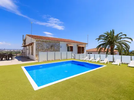 Location villa à Salou, Villa avec climatisation et piscine privée - 16 pers.