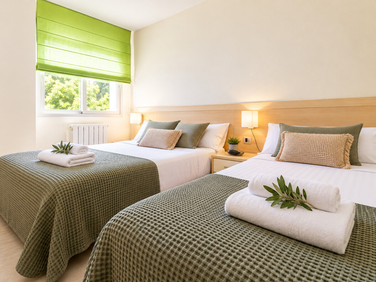 Appartement 4 chambres avec clim et parking - 10 pers. - Photo 9