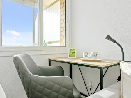 Appartement vue mer à La Pineda, piscine commune, 4 pers. : photo 10