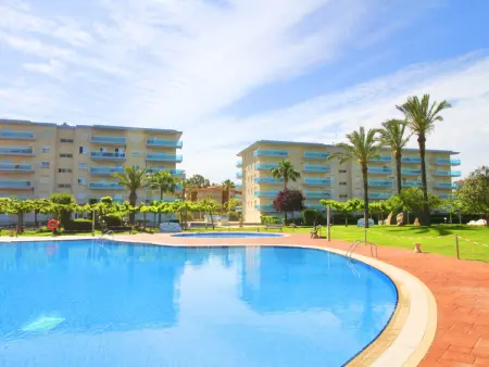 Location appartement à La Pineda, Appartement proche plages, clim - 6 pers.