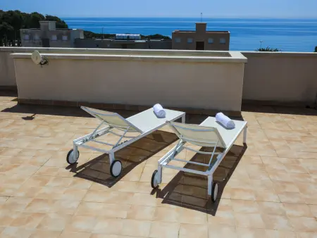 Location appartement à Cambrils, Attique vue mer, clim et parking - 4 pers.