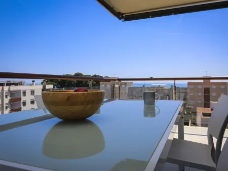 Penthouse Tropicana – Solarium vue mer à Cambrils : photo 15