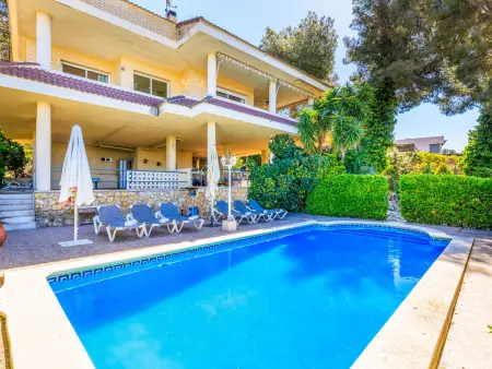 Location villa à Tarragona, Villa vue montagne, piscine - 10 pers.