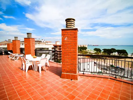 Penthouse 3 chambres vue mer à 50 m de la plage : photo 9