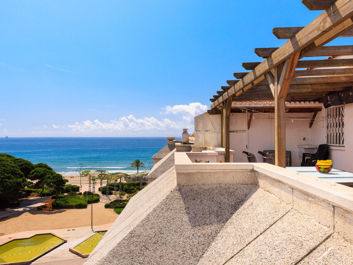 Penthouse vue mer, clim - 6 pers., Appartement 6 personnes à La Pineda - Photo 6