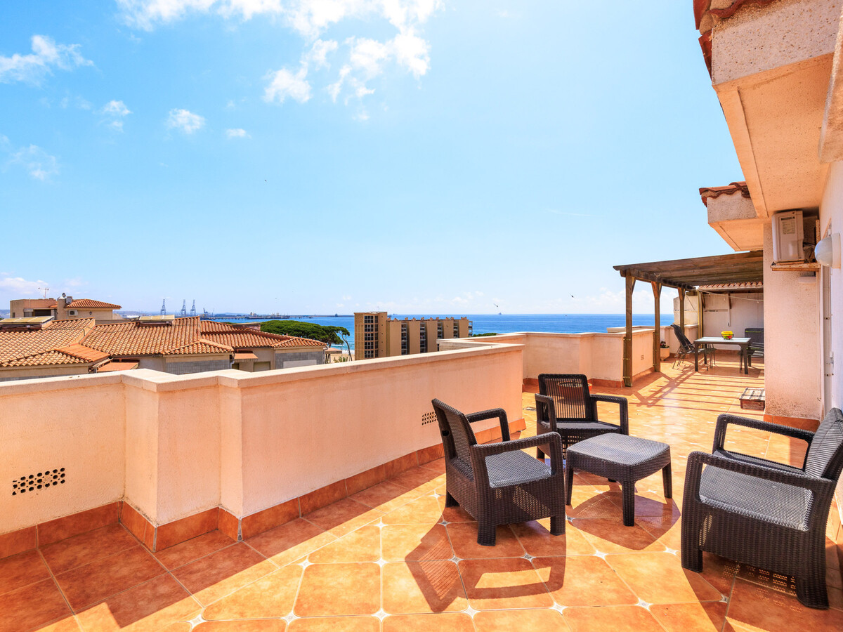 Penthouse vue mer, clim - 6 pers., Appartement 6 personnes à La Pineda - Photo 25