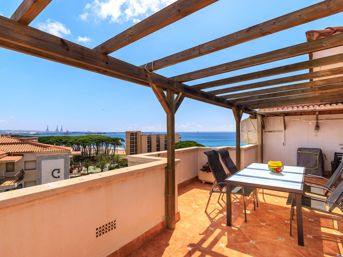 Penthouse vue mer, clim - 6 pers., Appartement 6 personnes à La Pineda - Photo 26
