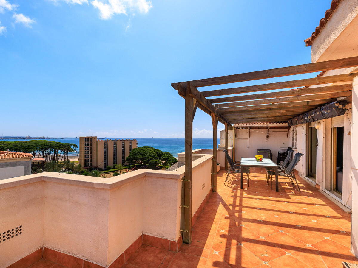 Penthouse vue mer, clim - 6 pers., Appartement 6 personnes à La Pineda - Photo 30