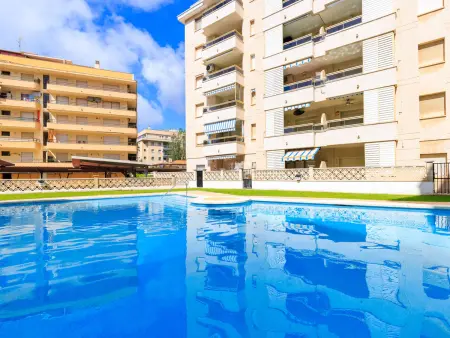 Location appartement à La Pineda, Penthouse vue mer, clim - 6 pers.