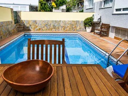 Maison 4 chambres avec piscine à 20m de la plage : photo 7